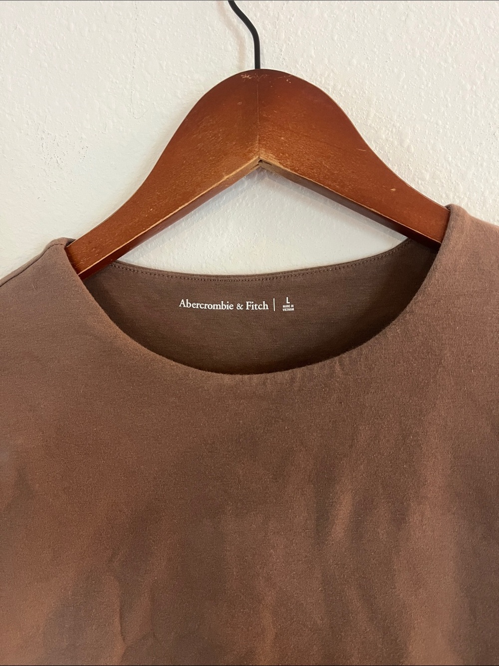 ABERCROMBIE & FITCH Brown Long Sleeve Bodysuit - Picture 2 of 3
